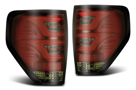 ARex Pro LED Tail Lights: Ford F150 (09-14) (Red Smoke)