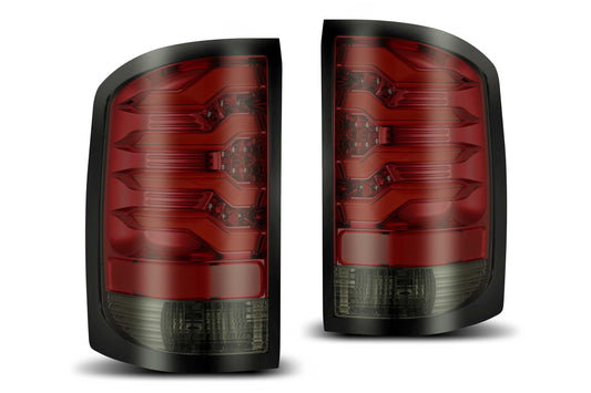 ARex Pro LED Tail Lights: GMC Sierra (14-18) (Jet Black)