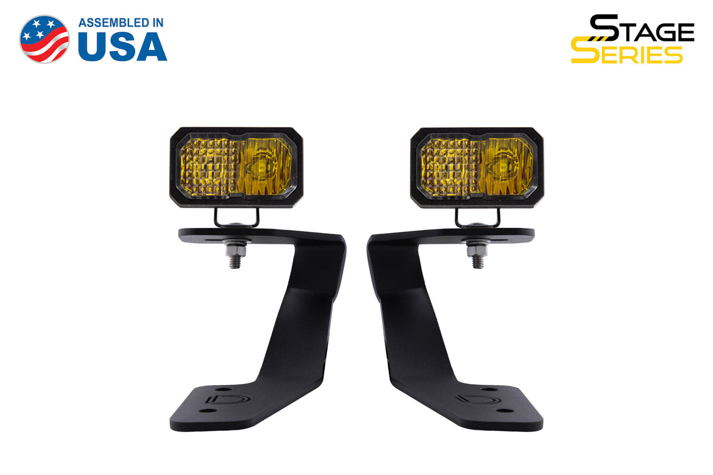 DD SSC2 Ditch Light Kit: 18-20 Crosstrek (Sport / Yellow)