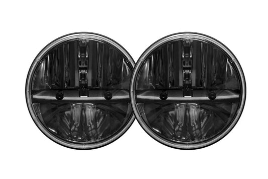 Rigid 7in Headlight Kit: (w/ PWM Anti-Flickers / Pair)
