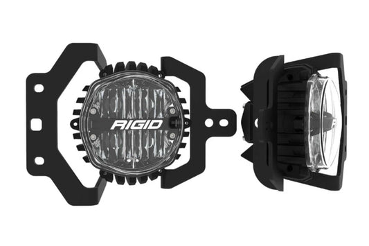 Rigid Fog Light Kit: Wrangler JL Sport / Sport S (w/ White 360-Series Pods)