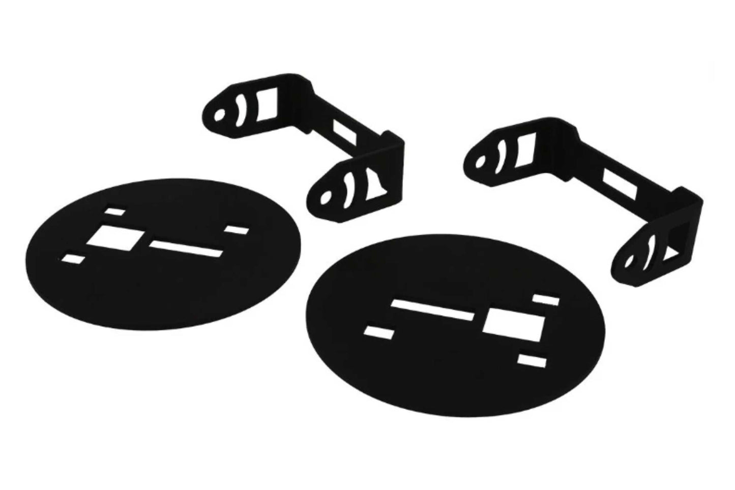 Rigid Fog Mount Kit: 15-16 Silverado HD (fits most Pod lights)