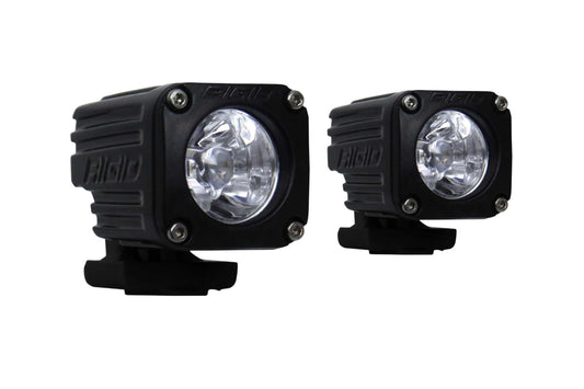 Rigid Ignite Back Up Kit: (Diffused / Surface / Black Housing / Pair)
