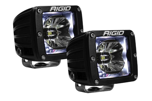 Rigid Radiance Scene Light: (Blue Backlight / Surface / Black Housing / Pair)