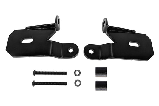 KC Hilites Light Mounts: (Windshield Hinge Mount / Wrangler TJ / Pair)