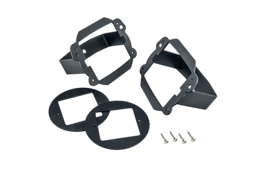 Oracle Fog Light Brackets: Jeep JK (Pair, for Cube Lights)