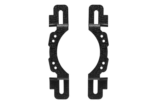 Oracle Fog Light Brackets: Wrangler Steel Bumper (Pair)