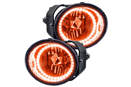 Oracle LED Halo Fogs: 01-02 Nissan Frontier (Amber SMD Single Color)