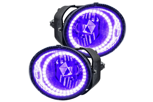 Oracle LED Halo Fogs: 01-02 Nissan Frontier (UV/Purple SMD Single Color)