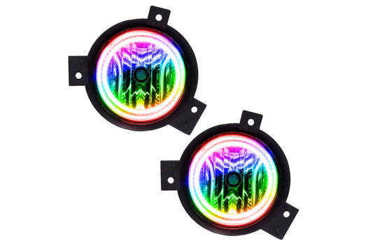 Oracle LED Halo Fogs: 01-03 Ford Ranger (ColorShift RGB / No Controller)