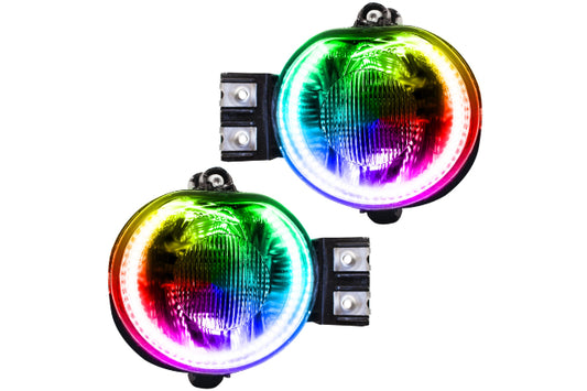 Oracle LED Halo Fogs: 02-05 Dodge Ram (ColorShift RGB / No Controller)