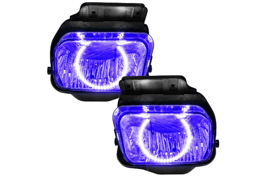 Oracle LED Halo Fogs: 03-06 Chevrolet Silverado (UV/Purple SMD Single Color)