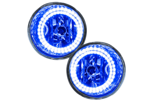 Oracle LED Halo Fogs: 04-07 Nissan Armada (Blue SMD Single Color)
