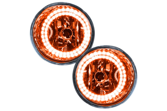 Oracle LED Halo Fogs: 04-15 Nissan Titan (Amber SMD Single Color)