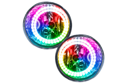 Oracle LED Halo Fogs: 04-15 Nissan Titan (ColorShift RGB / No Controller)