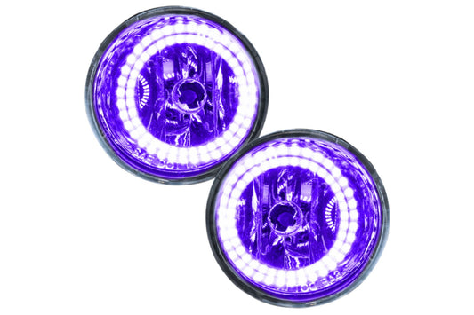 Oracle LED Halo Fogs: 04-15 Nissan Titan (UV/Purple SMD Single Color)