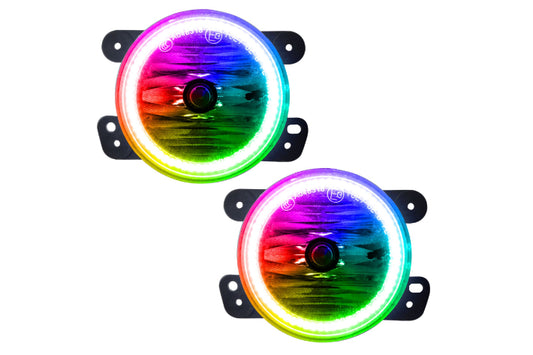 Oracle LED Halo Fogs: 05-07 Dodge Magnum (ColorShift RGB / No Controller)