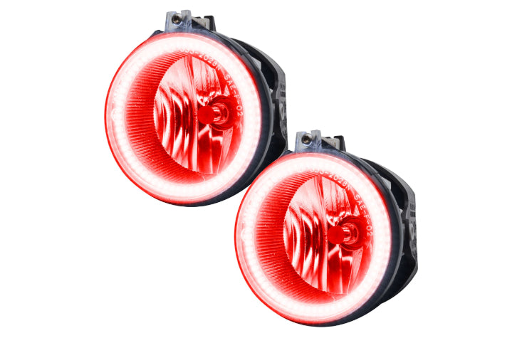 Oracle LED Halo Fogs: 06-09 Dodge Charger (Red SMD Single Color)