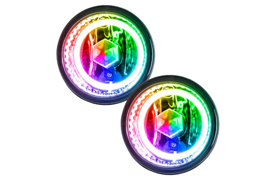 Oracle LED Halo Fogs: 08-09 Subaru Legacy Sedan (ColorShift RGB / No Controller)