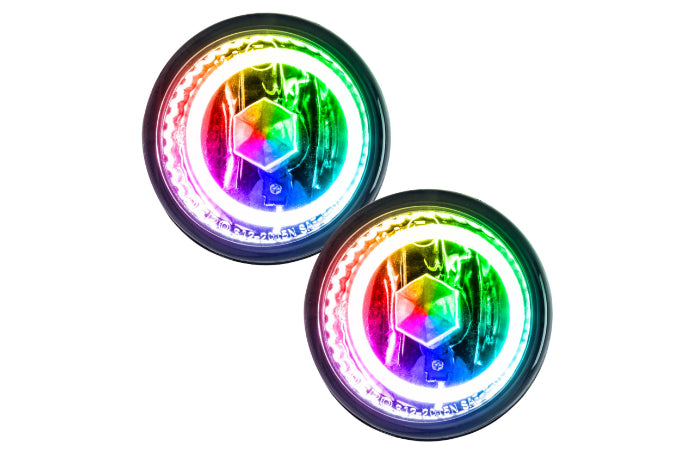 Oracle LED Halo Fogs: 08-09 Subaru Legacy Sedan (ColorShift RGB / No Controller)