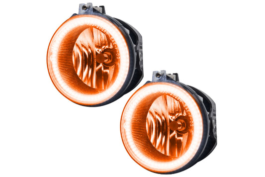 Oracle LED Halo Fogs: 08-10 Dodge Challenger w/ OEM HID (Amber SMD Single Color)