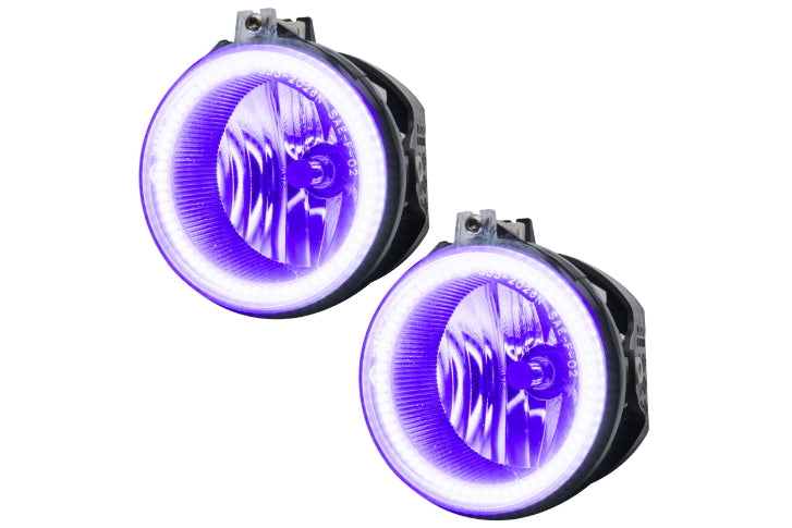 Oracle LED Halo Fogs: 08-10 Dodge Challenger w/ OEM HID (UV/Purple SMD Single Color)