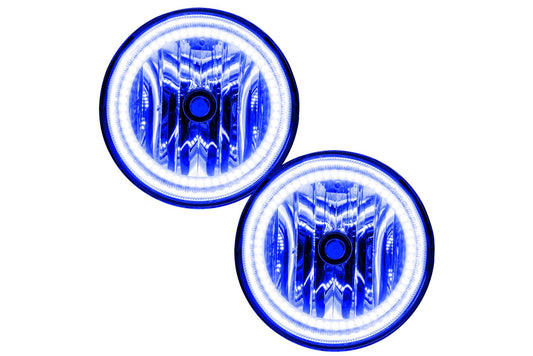 Oracle LED Halo Fogs: 08-11 Ford Ranger (Blue SMD Single Color)
