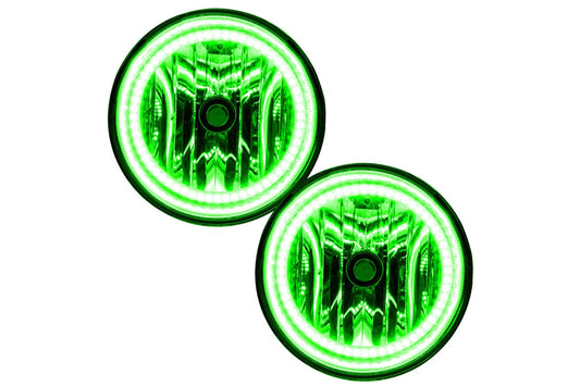Oracle LED Halo Fogs: 08-11 Ford Ranger (Green SMD Single Color)