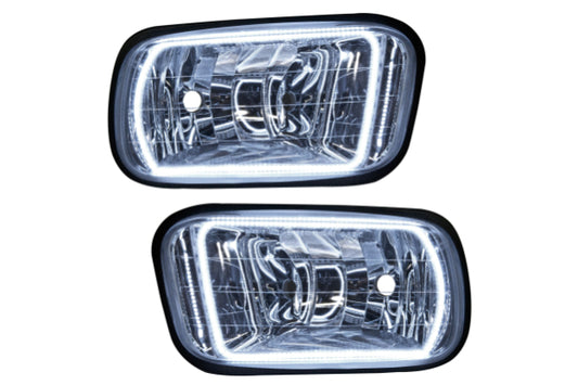 Oracle LED Halo Fogs: 09-16 Dodge Ram 1500 w/ Horiz Fogs (White SMD Single Color)