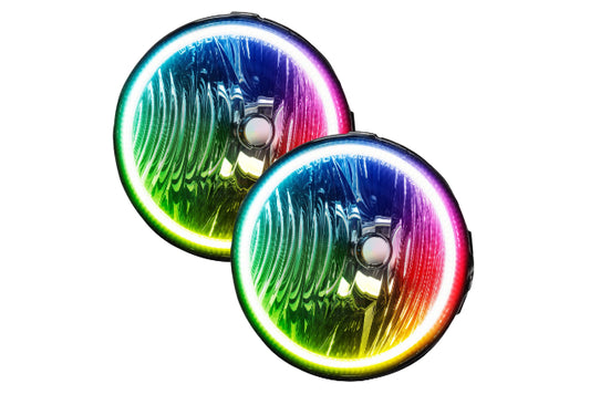 Oracle LED Halo Fogs: 10-12 Ford Mustang GT (ColorShift RGB / No Controller)