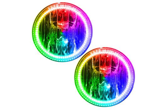 Oracle LED Halo Fogs: 14-15 GMC Sierra 1500 (ColorShift RGB / No Controller)