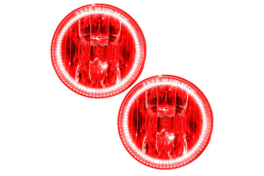 Oracle LED Halo Fogs: 14-15 GMC Sierra 1500 (Red SMD Single Color)