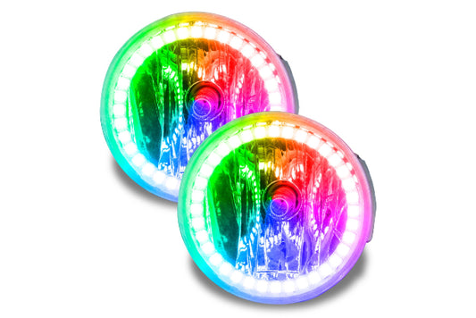 Oracle LED Halo Fogs: 2008 Ford Explorer Sport Trac (ColorShift RGB / No Controller)