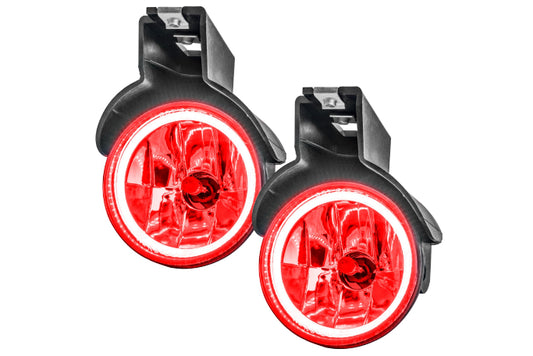 Oracle LED Halo Fogs: 97-00 Dodge Durango (Red SMD Single Color)