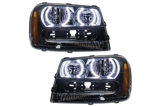 Oracle LED Halo Headlights: 02-09 Chevrolet Trail Blazer (White SMD Single Color)