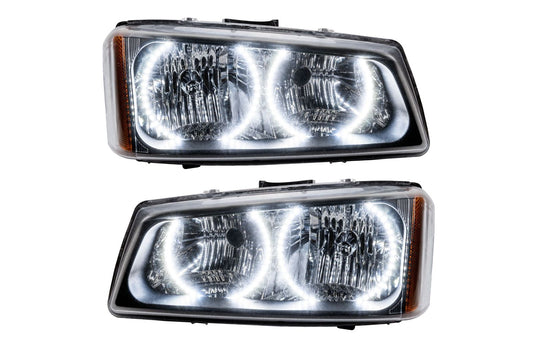 Oracle LED Halo Headlights: 03-06 Chevrolet Silverado (White SMD Single Color)