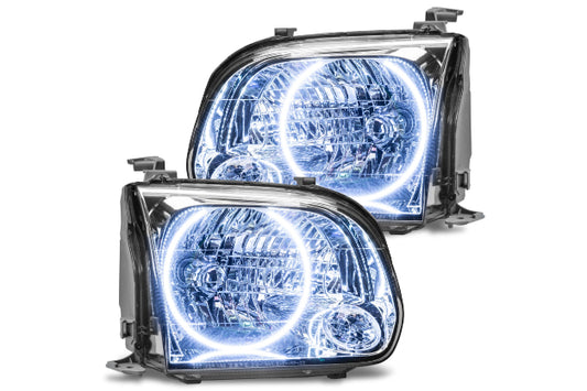 Oracle LED Halo Headlights: 05-06 Toyota Tundra w/ Double Cab (White SMD Single Color)