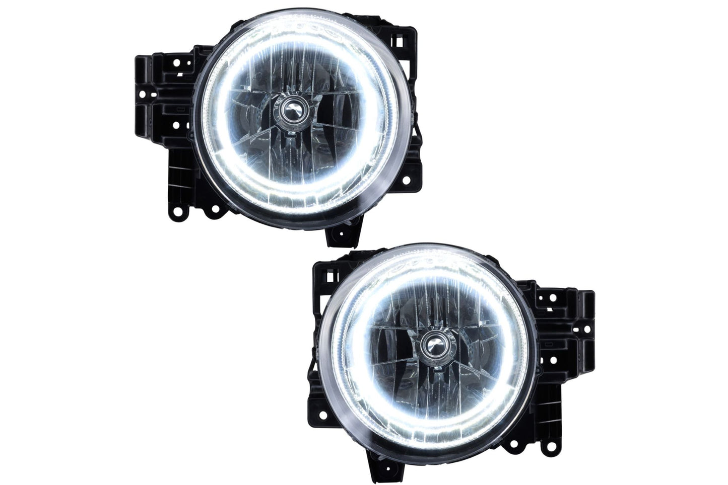 Oracle LED Halo Headlights: 07-14 Toyota FJ Cruiser (White SMD Single Color)
