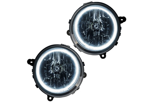 Oracle LED Halo Headlights: 07-16 Jeep Patriot/Compass (White SMD Single Color)