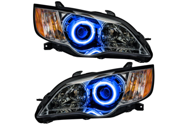 Oracle LED Halo Headlights: 08-09 Subaru Legacy (Blue SMD Single Color)