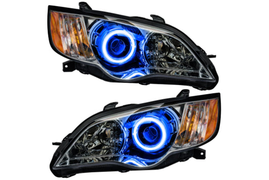Oracle LED Halo Headlights: 08-09 Subaru Legacy (Blue SMD Single Color)