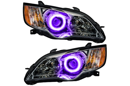 Oracle LED Halo Headlights: 08-09 Subaru Legacy (UV/Purple SMD Single Color)