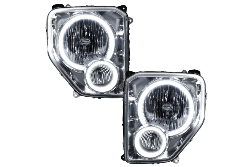 Oracle LED Halo Headlights: 08-12 Jeep Liberty (White SMD Single Color)