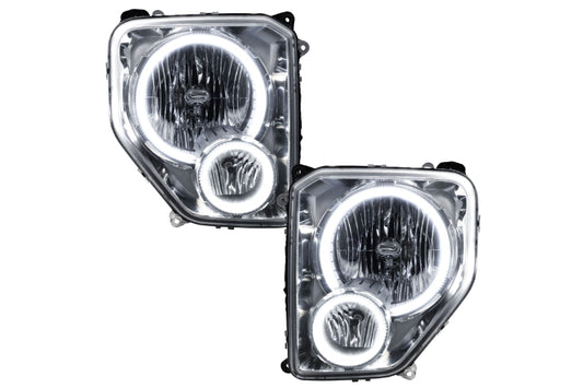 Oracle LED Halo Headlights: 08-12 Jeep Liberty (White SMD Single Color)