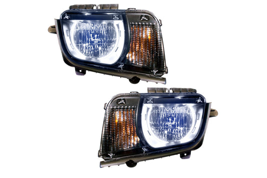 Oracle LED Halo Headlights: 10-13 Chevrolet Camaro Non-RS (White SMD Single Color)