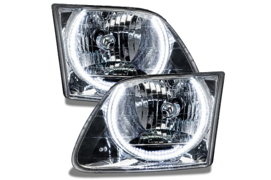 Oracle LED Halo Headlights: 97-03 Ford F-150 (White SMD Single Color)