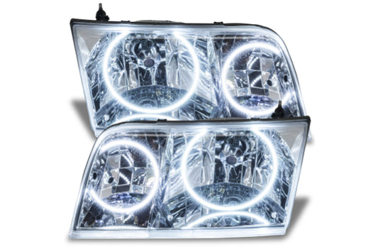 Oracle LED Halo Headlights: 98-11 Ford Crown Victoria (White SMD Single Color)
