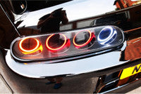 Dual-Red Halos