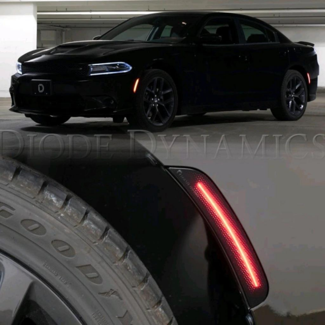 thumbnail image 2 of Evan-Fischer Side Marker Kit For 2006-2010 Dodge Charger – Front Driver & Passenger – With Bulbs, 1-Year Warranty 2 of 5