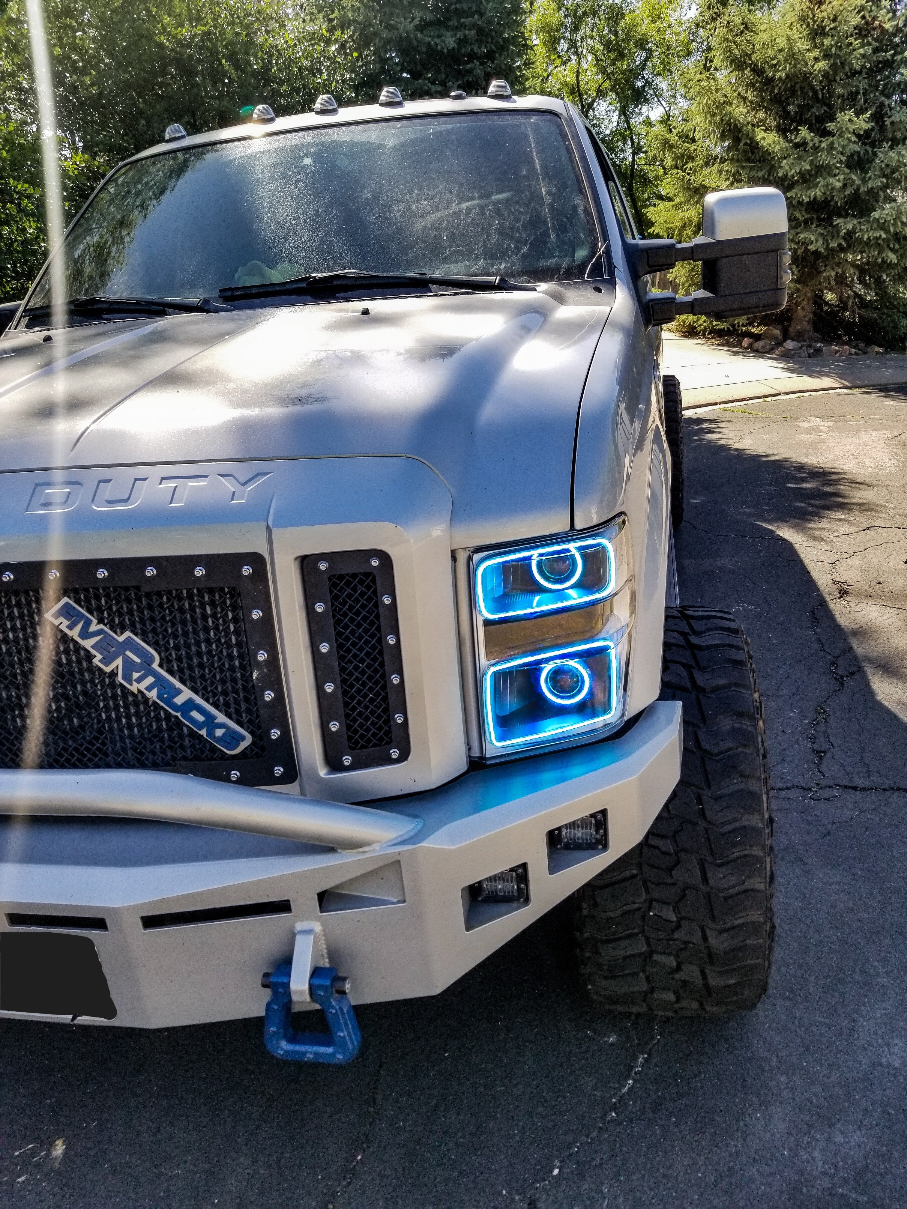 08 f250 deals headlights